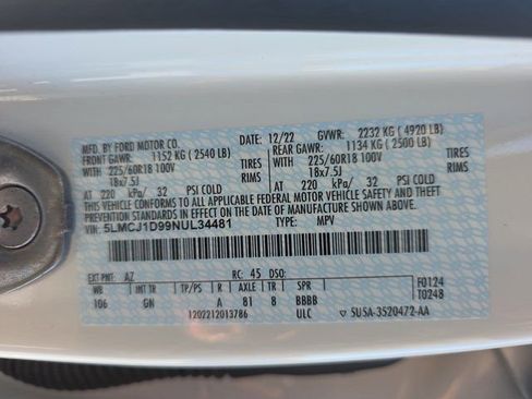 Used 2022 Lincoln Corsair AWD w/ Equipment Group 101A image 36