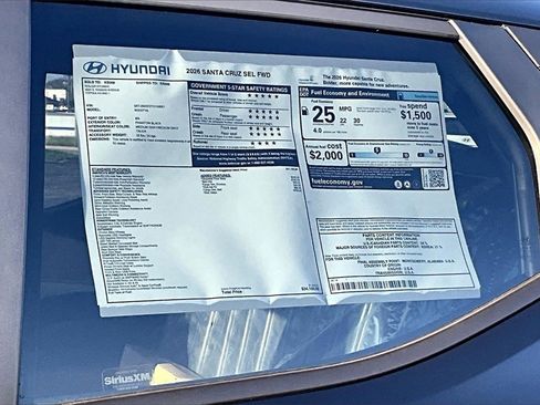 New 2026 Hyundai Santa Cruz SEL image 14