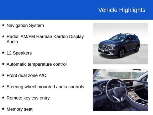Used 2023 Hyundai Santa Fe Limited AWD/4WD image 11