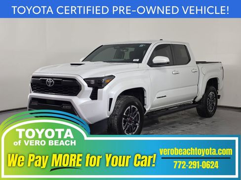 Certified 2024 Toyota Tacoma TRD Sport w/ TRD Sport Upgrade Package AWD/4WD image 1