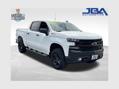 Used 2021 Chevrolet Silverado 1500 LT Trail Boss w/ LPO, Dark Essentials Package AWD/4WD image 1