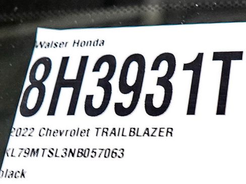Used 2022 Chevrolet TrailBlazer RS FWD image 29