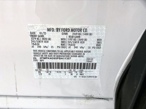Used 2023 Ford Edge SE w/ Black Appearance Package AWD/4WD image 32