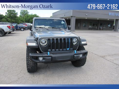 Used 2021 Jeep Wrangler Unlimited Rubicon 4xe w/ Steel Bumper Group AWD/4WD image 25
