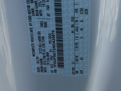 New 2024 Ford F550 2WD Regular Cab Super Duty image 29