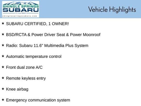 Certified 2025 Subaru Crosstrek 2.5i Sport AWD/4WD image 38