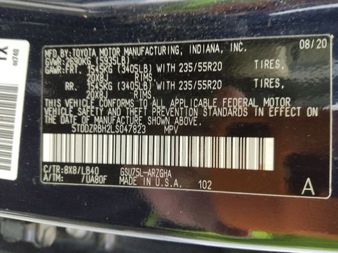 Used 2020 Toyota Highlander Limited image 33