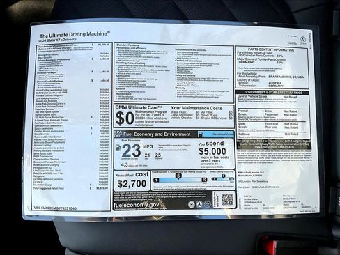 Used 2026 BMW X7 xDrive40i image 20