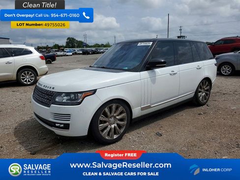 Used 2015 Land Rover Range Rover Supercharged AWD/4WD image 1