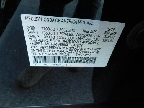 Used 2020 Acura MDX w/ Advance Package AWD/4WD image 9