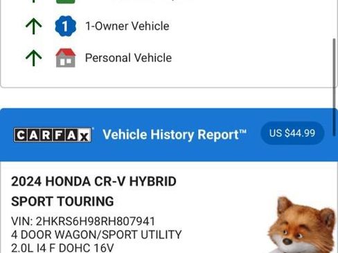 Used 2024 Honda CR-V Sport Touring image 4