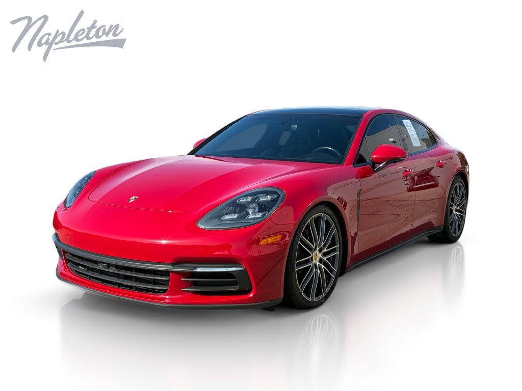Used 2018 Porsche Panamera 4 AWD/4WD image 1