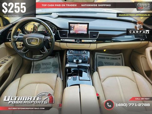 Used 2016 Audi A8 L 3.0T w/ Executive Package AWD/4WD image 13