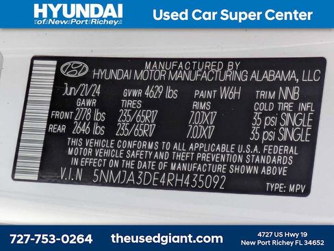 Used 2024 Hyundai Tucson SE FWD image 30