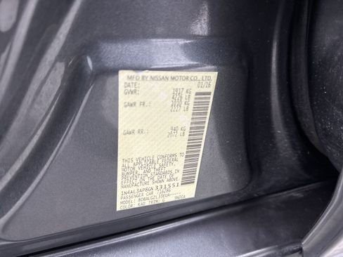 Used 2016 Nissan Altima 2.5 S w/ Power Driver Seat Package image 51