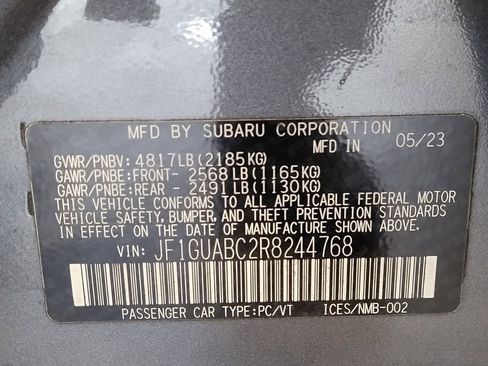 Used 2024 Subaru Impreza 2.0i w/ Popular Package #2 image 33