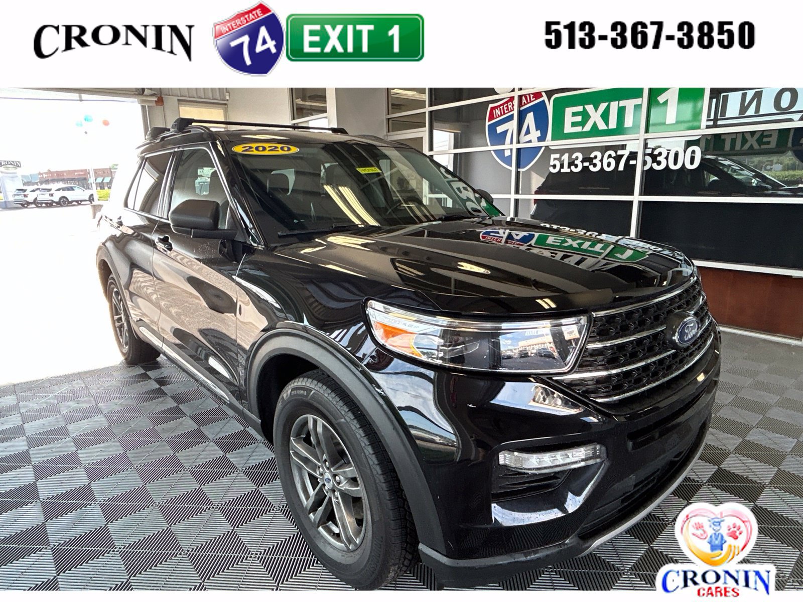 Used 2020 Ford Explorer XLT w/ Equipment Group 202A AWD/4WD image 1