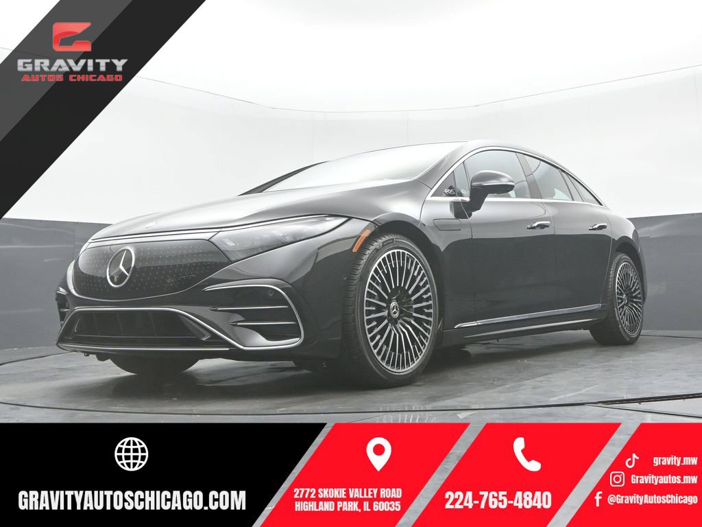Used 2022 Mercedes-Benz EQS 580 4MATIC Sedan image 1