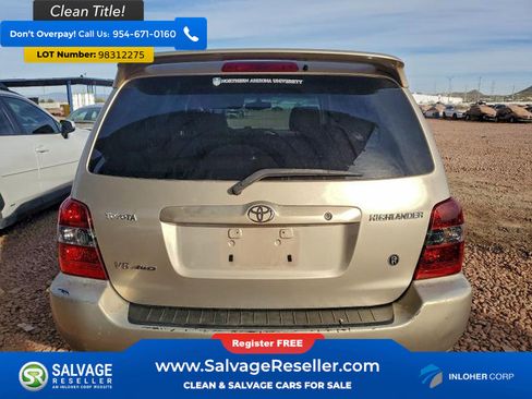 Used 2006 Toyota Highlander 4WD V6 w/ 3rd Row image 8