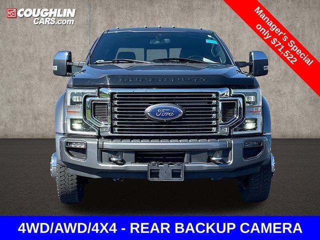 Used 2021 Ford F450 Platinum w/ FX4 Off-Road Package AWD/4WD image 2