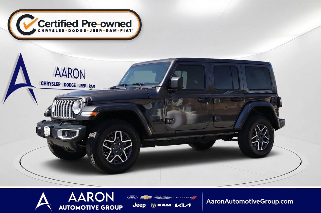 Certified 2025 Jeep Wrangler Unlimited Sahara AWD/4WD image 1