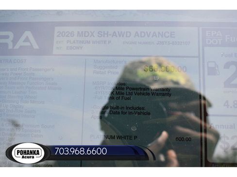 New 2026 Acura MDX SH-AWD w/ Advance Package image 39