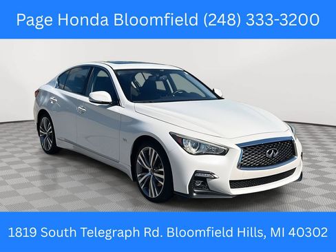 Used 2018 INFINITI Q50 Sport AWD/4WD image 1