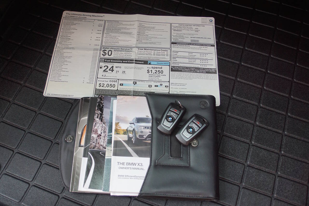 Used 2016 BMW X3 xDrive28i AWD/4WD image 46