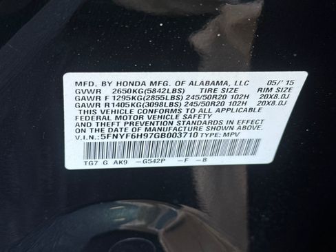 Used 2016 Honda Pilot Touring image 29