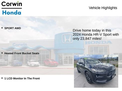 Used 2024 Honda HR-V Sport image 6