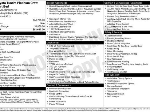 Used 2023 Toyota Tundra Platinum RWD image 5