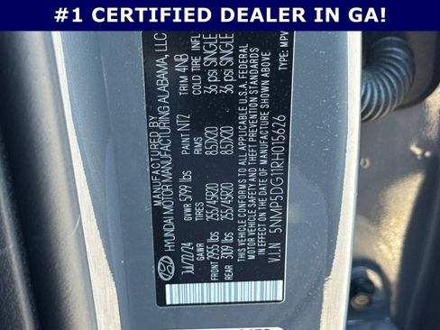 Certified 2024 Hyundai Santa Fe Calligraphy image 35