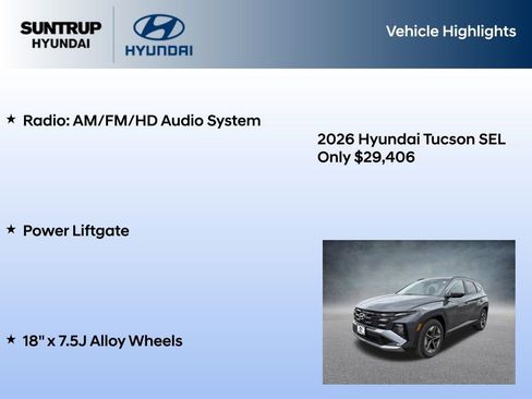 New 2026 Hyundai Tucson SEL FWD image 7