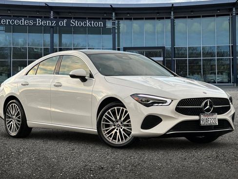 Certified 2025 Mercedes-Benz CLA 250 White image 1