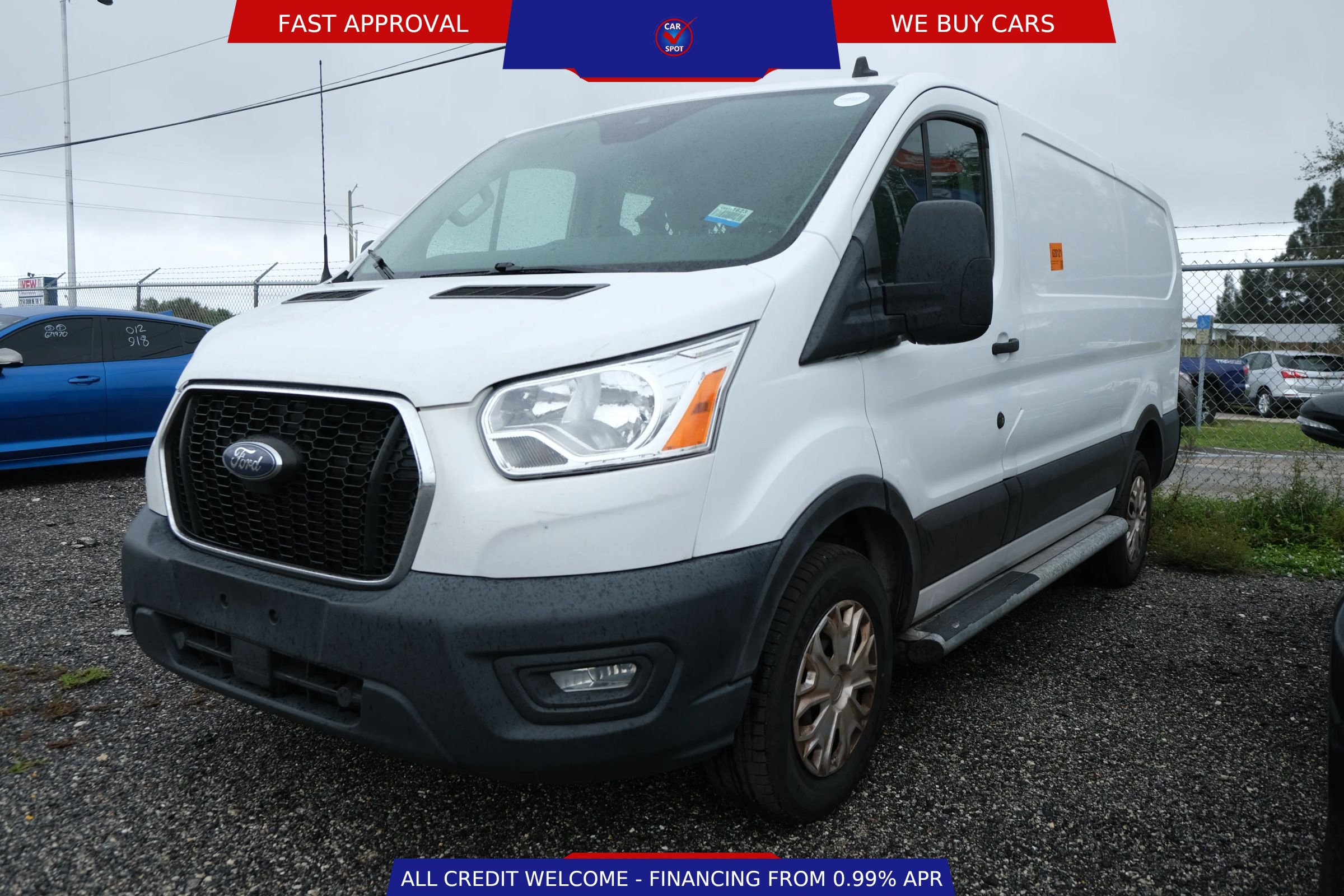 Used 2021 Ford Transit 250 Low Roof w/ Exterior Upgrade Package RWD image 1