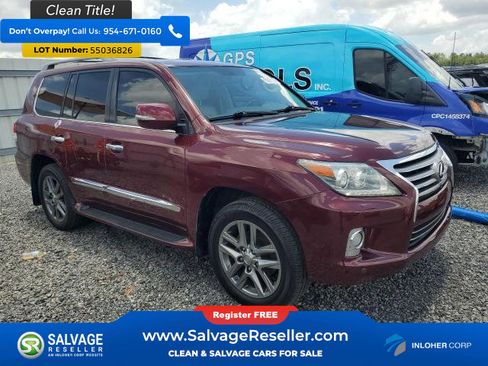 Used 2013 Lexus LX 570 4WD w/ Luxury Pkg image 5