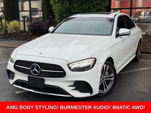 Used 2022 Mercedes-Benz E 350 4MATIC Sedan image 1