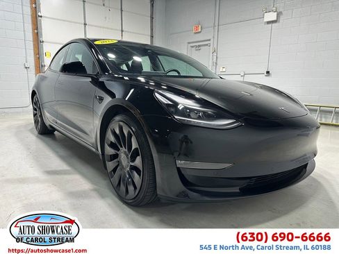 Used 2022 Tesla Model 3 Performance AWD/4WD image 1