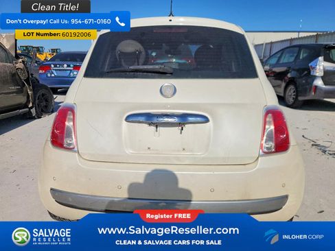 Used 2012 FIAT 500 Lounge w/ Luxury Leather Pkg FWD image 8