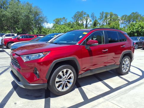 Used 2021 Toyota RAV4 Limited w/ Limited Grade Weather Package FWD image 12