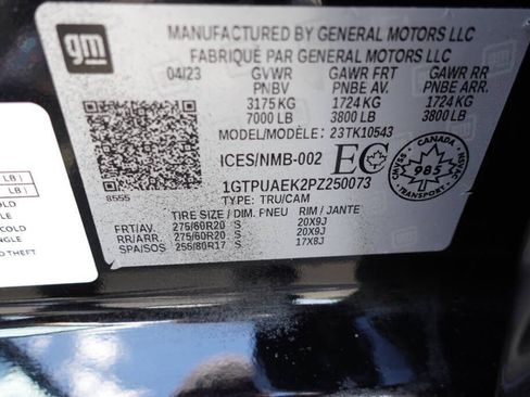 Used 2023 GMC Sierra 1500 Pro w/ Graphite Edition AWD/4WD image 20