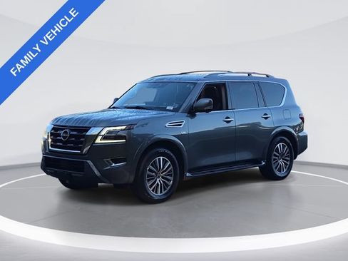 Used 2022 Nissan Armada SL w/ Captain's Chairs Package AWD/4WD image 1