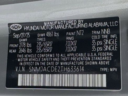 New 2026 Hyundai Tucson SE image 26