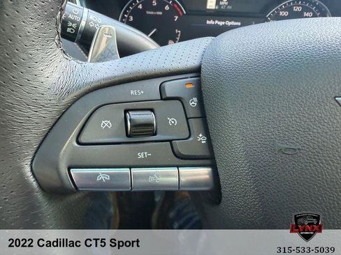 Used 2022 Cadillac CT5 Sport image 30