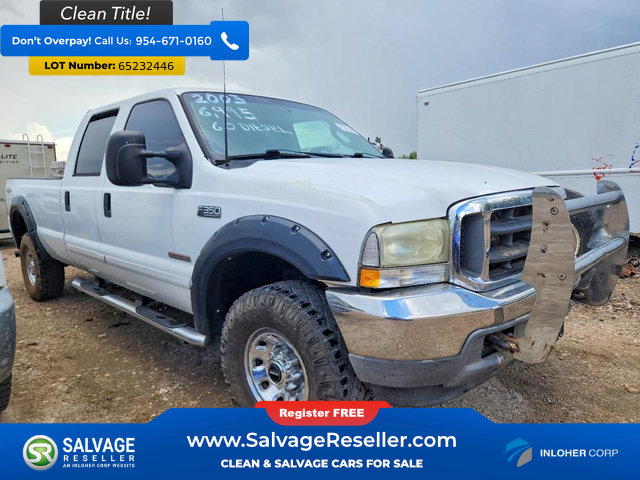 Used 2003 Ford F350 4x4 Crew Cab Super Duty image 5