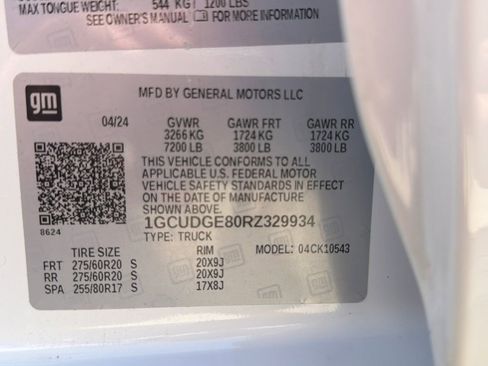 Used 2024 Chevrolet Silverado 1500 LTZ AWD/4WD image 34