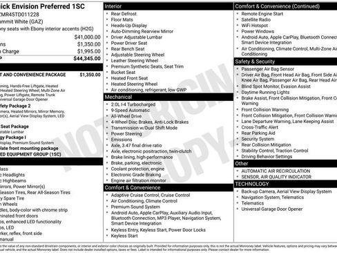 New 2026 Buick Envision Preferred image 5