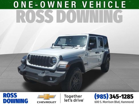 Used 2025 Jeep Wrangler Unlimited Sport AWD/4WD image 1
