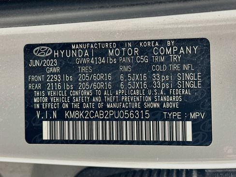 Used 2023 Hyundai Kona SE w/ Cargo Package AWD/4WD image 29