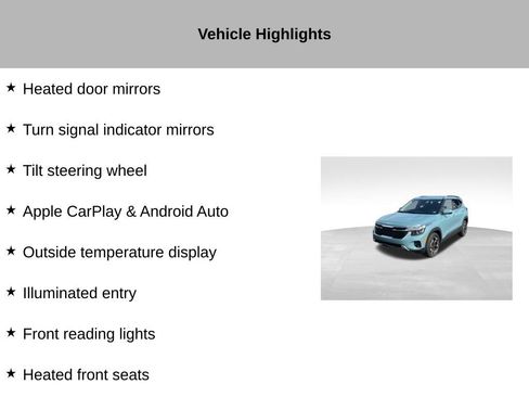 Certified 2024 Kia Seltos EX FWD image 17
